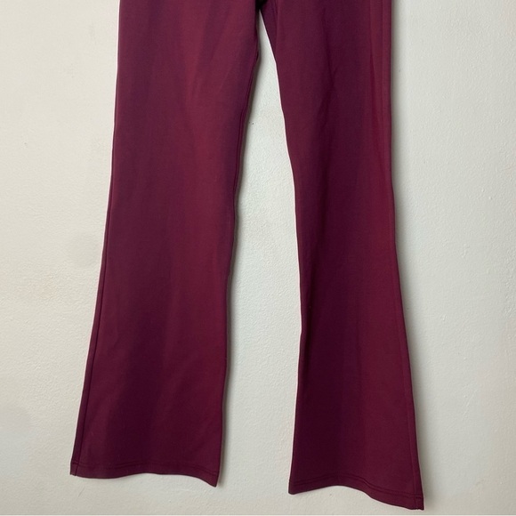 BETABRAND Womans Bootcut Yoga Classic Dress Pant Maroon Size Large - Picture 10 of 14